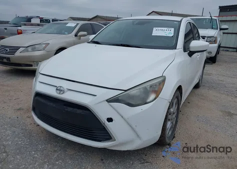 2016 Toyota Scion Ia z USA, uszkodzony, nr VIN 3MYDLBZV8GY121282